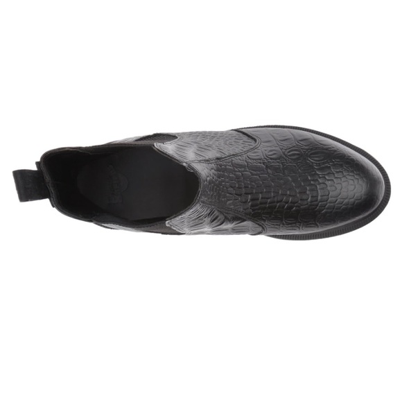 Dr. Martens women’s  Flora Croc Chelsea Boot Size 6 black ⭐️⭐️⭐️ - Picture 5 of 17